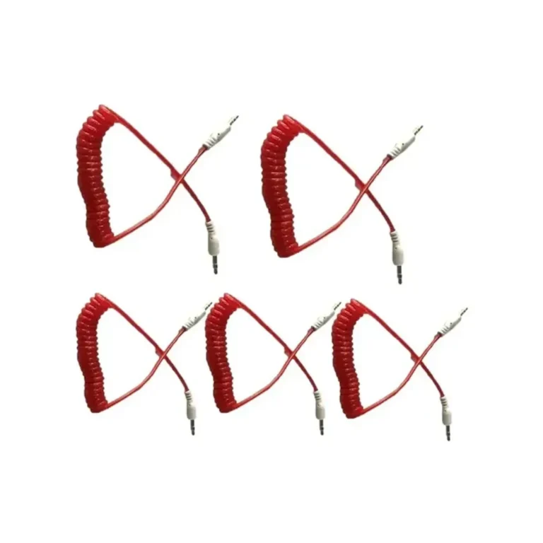Cabo P2 Stereo x P2 Stereo 1,50M Vermelho Tekflex