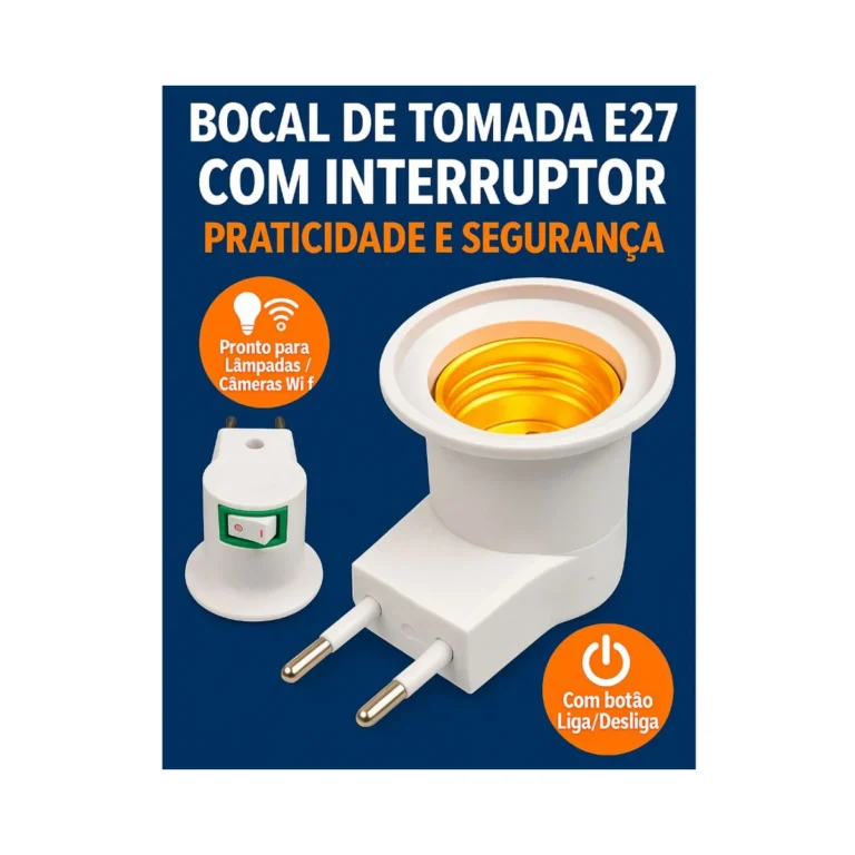 Bocal com Liga/Desliga