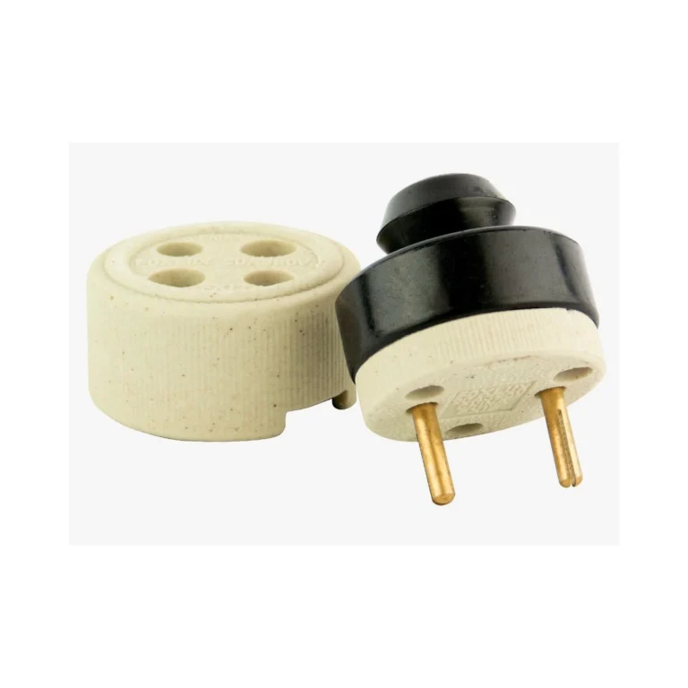Pino Externo Polarizado, Porcelana, 20A/0~380V 2 Polos, Cor