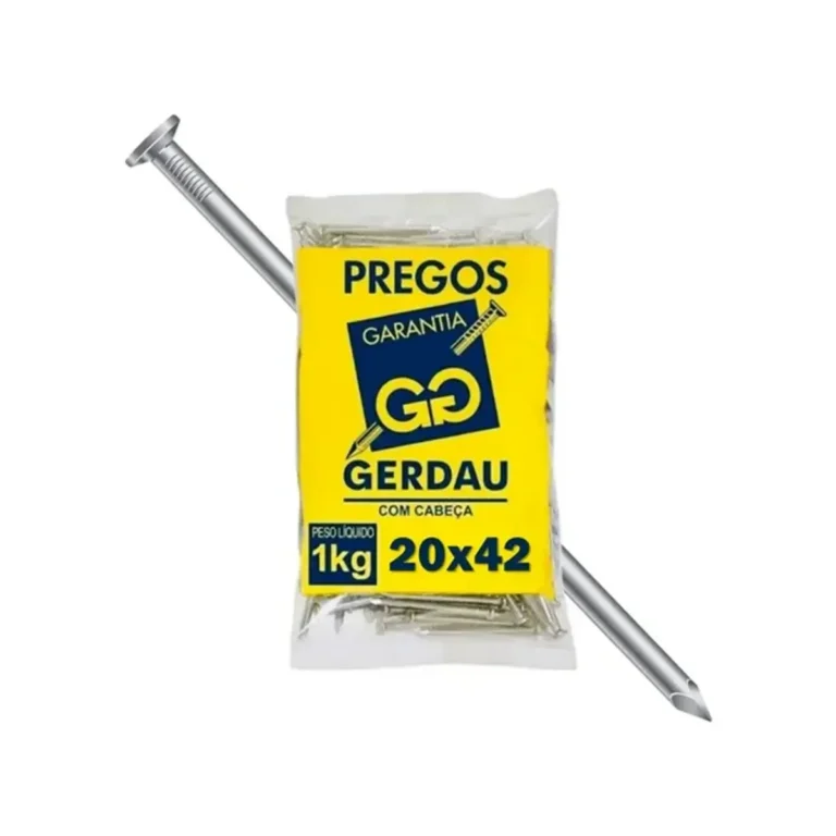 Prego Polido C/Cabeca 20 x 42