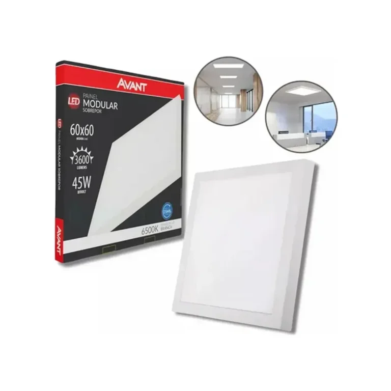 LED - Painel - Mod - Sobr - 600x600 - 6500K - 45W - Biv - 3600