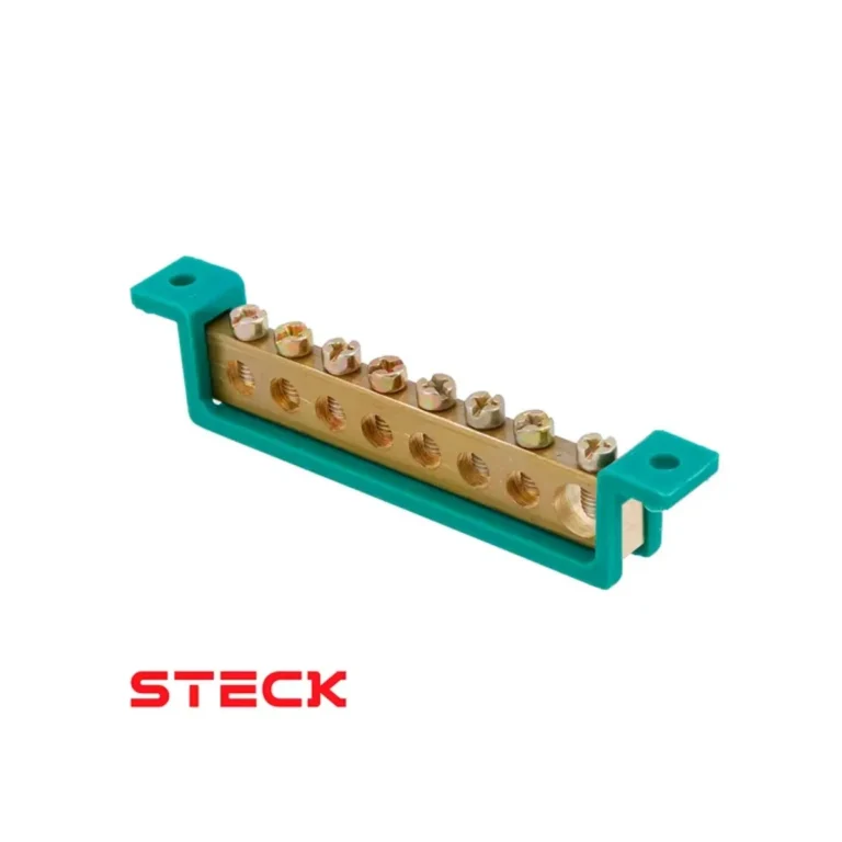Barramento Terra 08 Term Verde Fix 89,0 mm