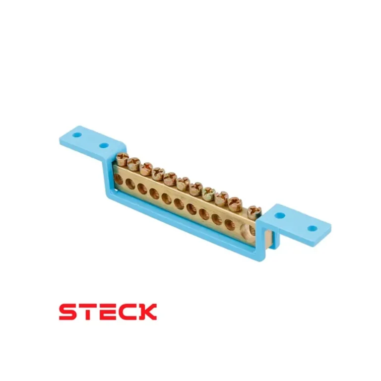 Barramento Neutro 11 Term Azul Fix 89,0 e 119,0 mm