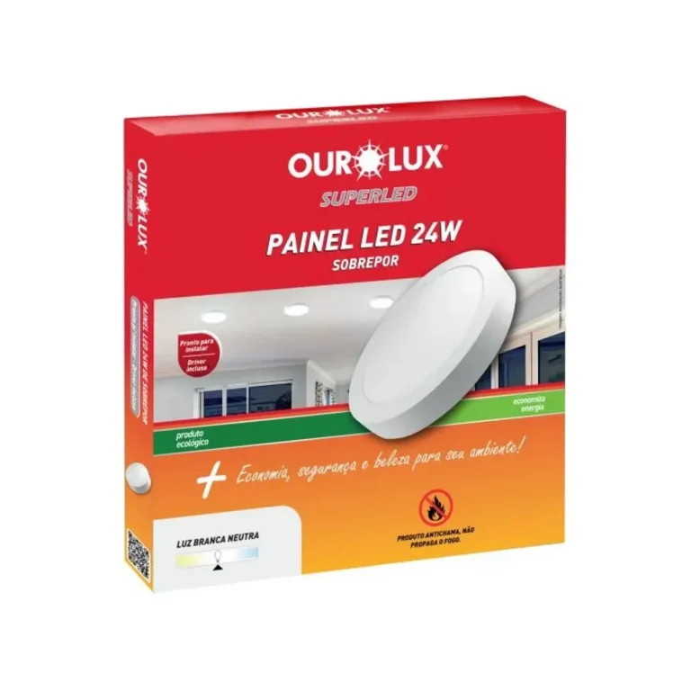 Plafon LED Sobrepor 24W Biv 4000K Red Cx