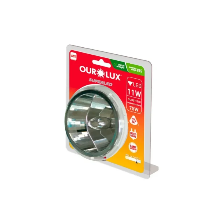 Superled AR111 11W Biv GU10 6500K 24°