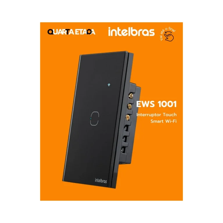 Interruptor Smart WI - FI Touch 1 Ews 1001 Pt - 4850014