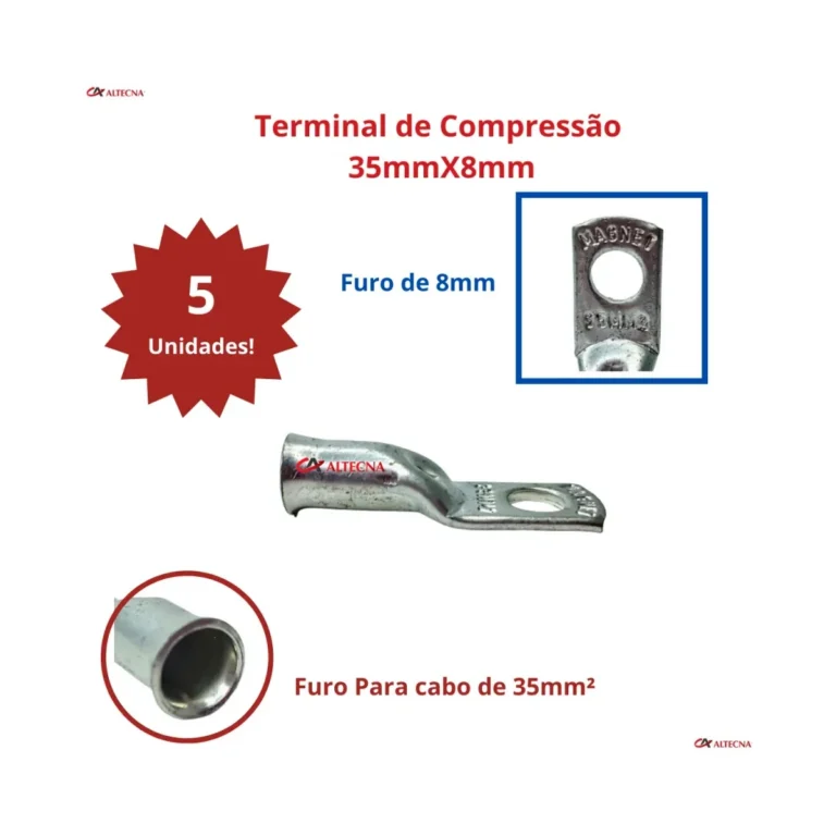 Termina Compressão 35,0 mm²