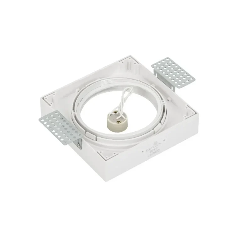 Spot AR111 Branco C/Soquete P/Lamp GU10