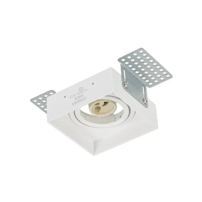 Spot No Frame MR16 Branco C Soquete GU10