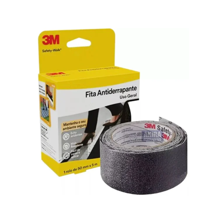 Fita Antiderrapante 50Mmx5M Preta - 3M