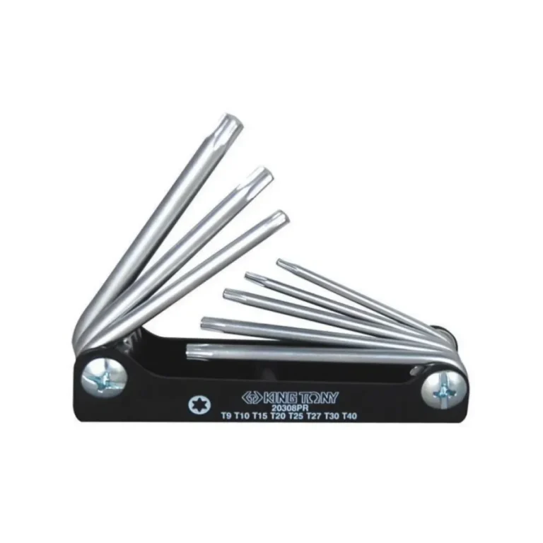 Jogo Chave Torx 8Pcs Tipo Canivete