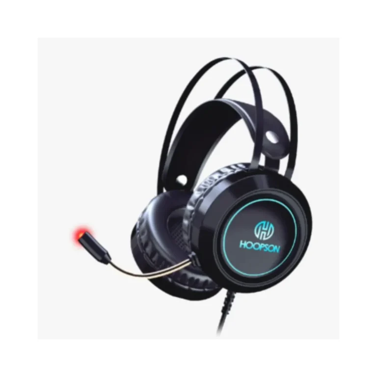 Fone Headset Gamer USB C/ Microfone F - 103 Preto/Azul Hoopson