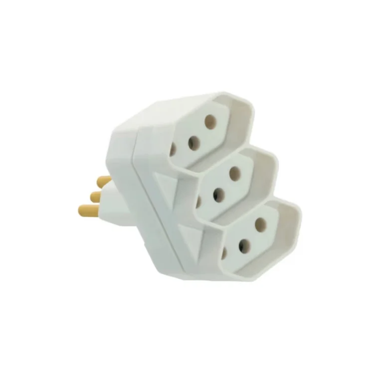Plugue Pad 2P+T 3 Saidas 20A - (20 Un P/Cx)