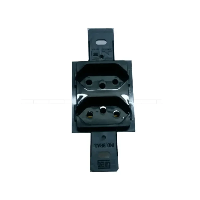 Tomada Padrao 2P+T 10A Preto