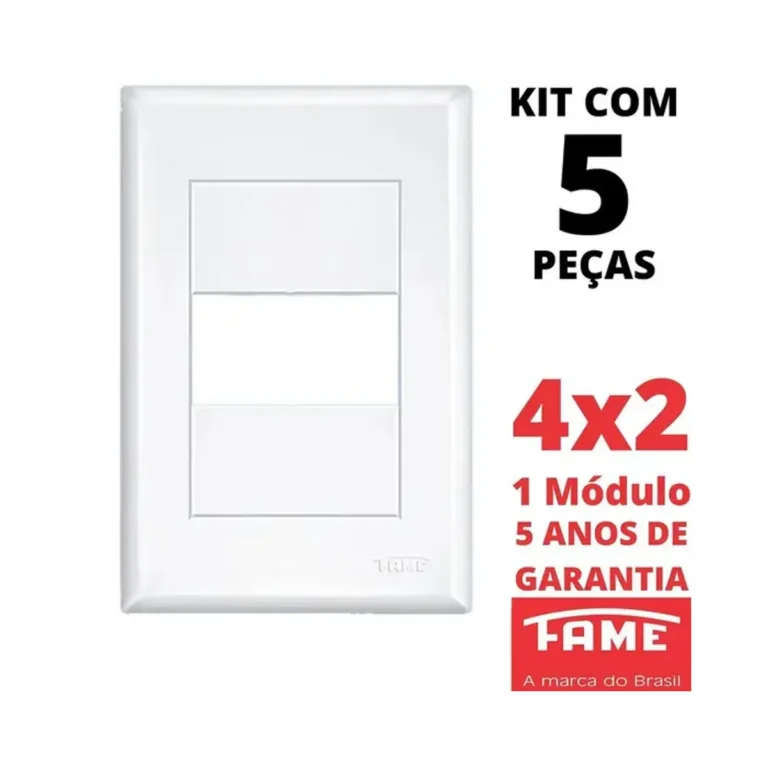 Placa 4 x 2 - 01 Modulo Modurale