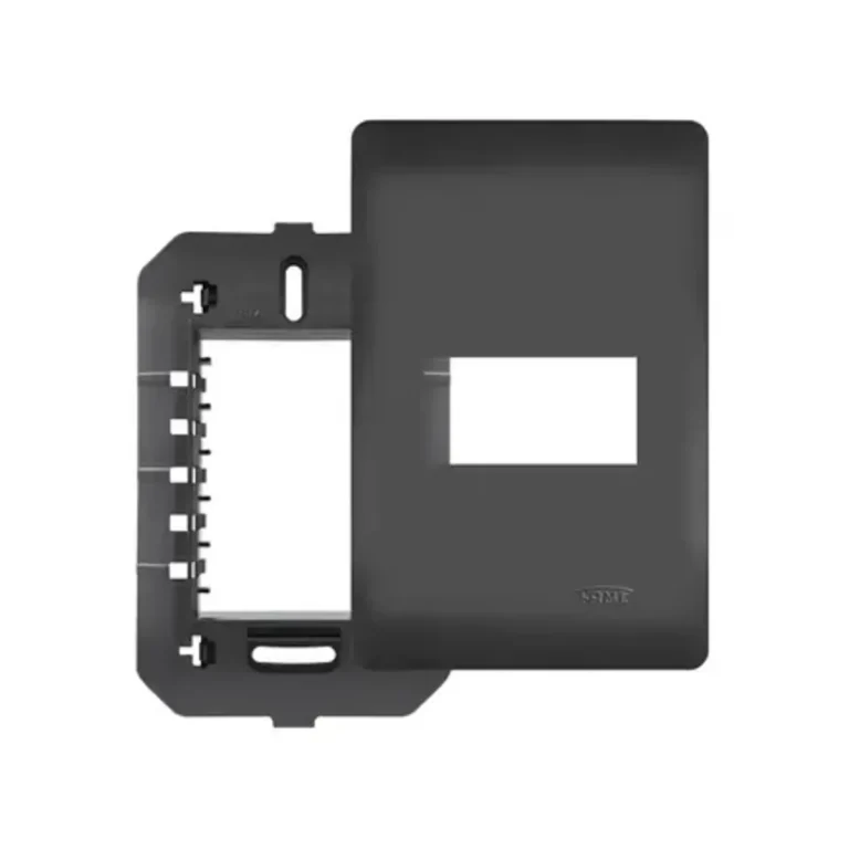 Placa 4 x 2 Habita Preta 01 Mod