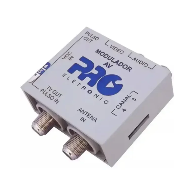 Modulador de Audio e Video Canal 3 e 4 de TV
