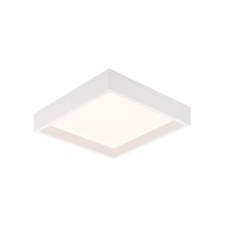 Plafon Quadrado Branco