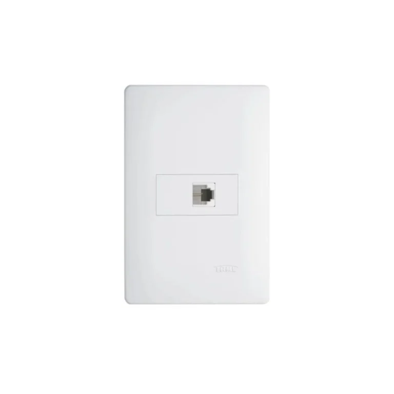 Tomada Telef Rj11 2Vias com Placa