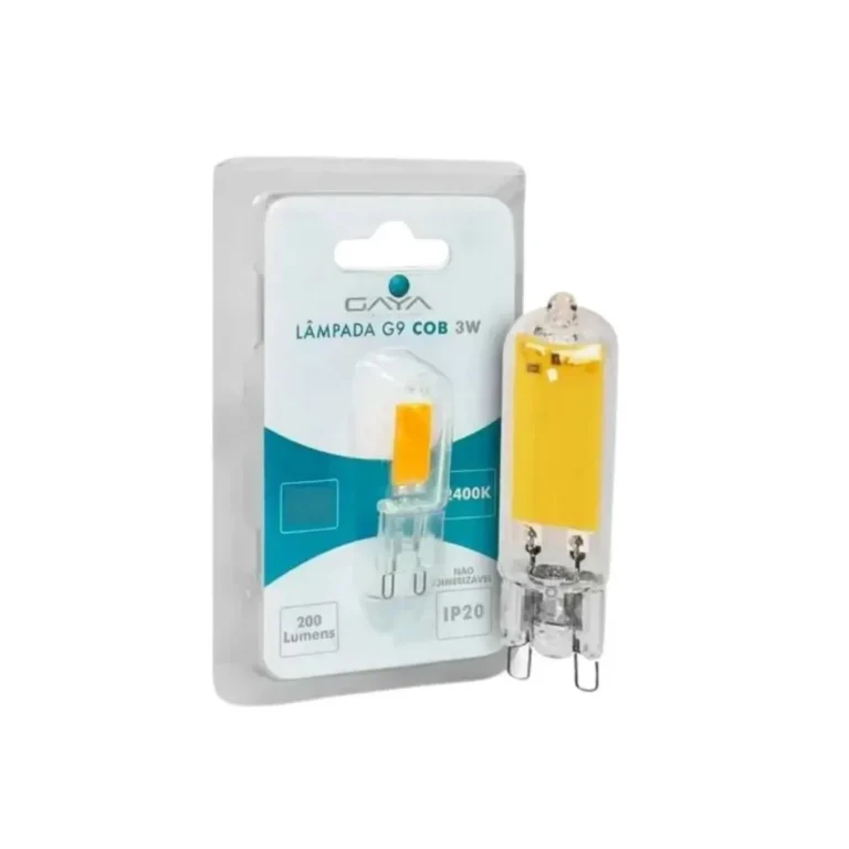Lâmpada G9 Cob 3W 2400K 110V Gaya