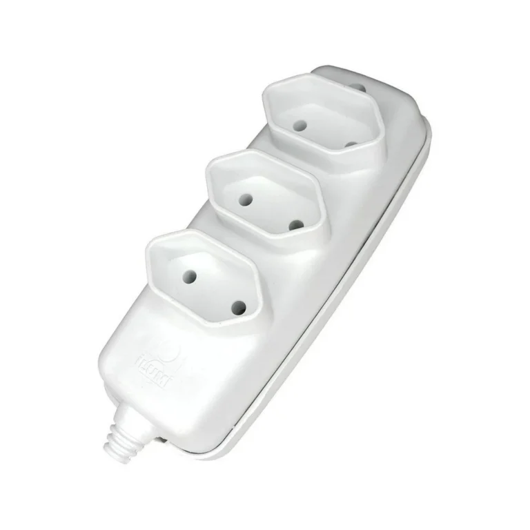 Tomada em Barra Tripla 2P+T 10A 250V