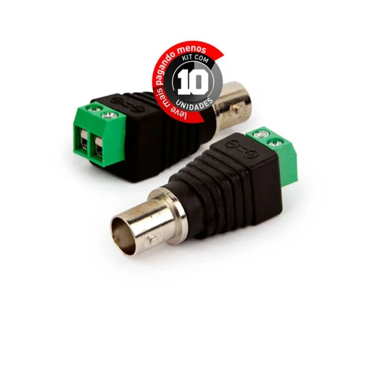 Adaptador Plug BNC x Borne Importado
