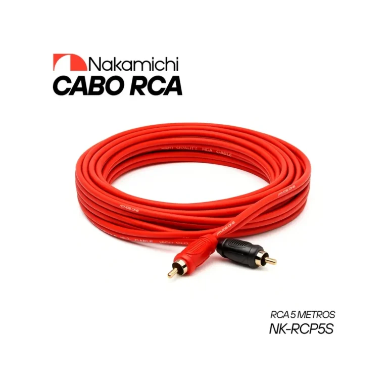 Cabo RCA Ouro 5,00 Mtrs Premium