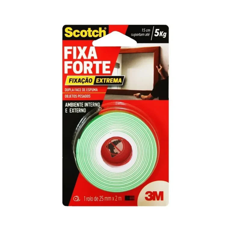 Fita Dupla Face Fixa Forte Extr 24Mmx2Mt