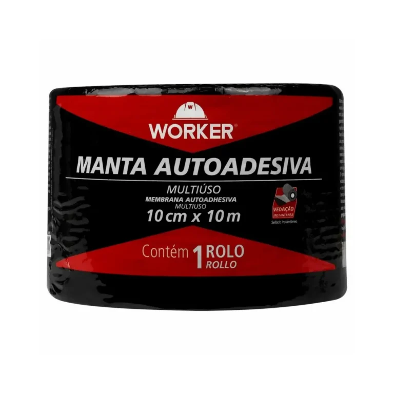 Manta Autoadesiva Alum Flexiv 10Cmx10M Worker