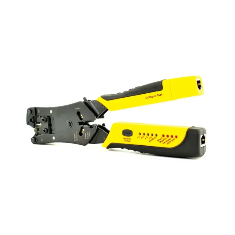 Testador Cabo de Rede e Crimpador Hk - 305