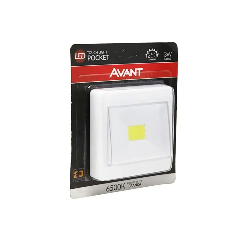 LED - Touchlight - Pocket - 6500K - 3W - Pi Lha - 3Aaa