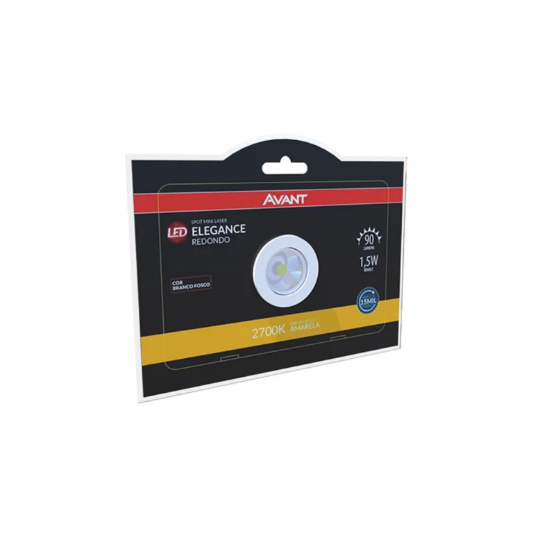 LED - Mini - Spot - Elegance - Red - Bf - Am2700K - 1,5W - Biv - 90