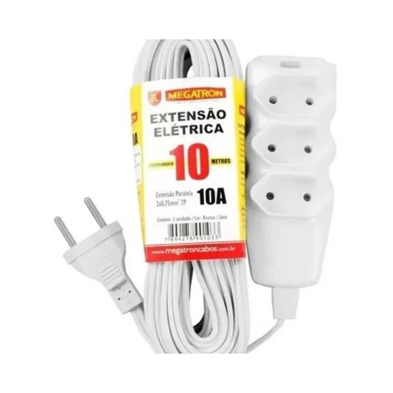 Extensão Paralelo 2x0,75x10,0M Ate 220V Br Blister