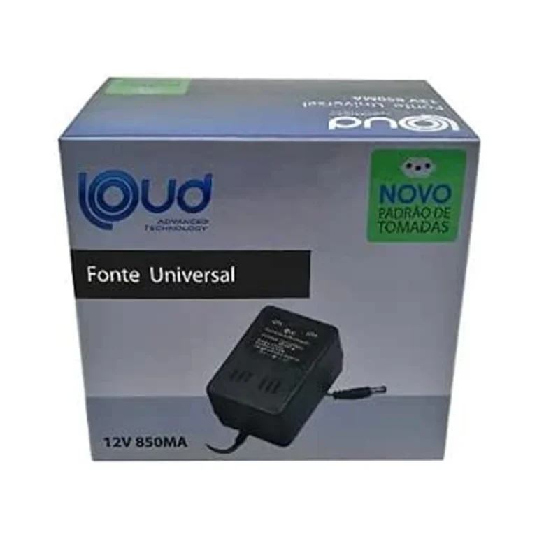 Fonte Universal 12V 850Ma Loud