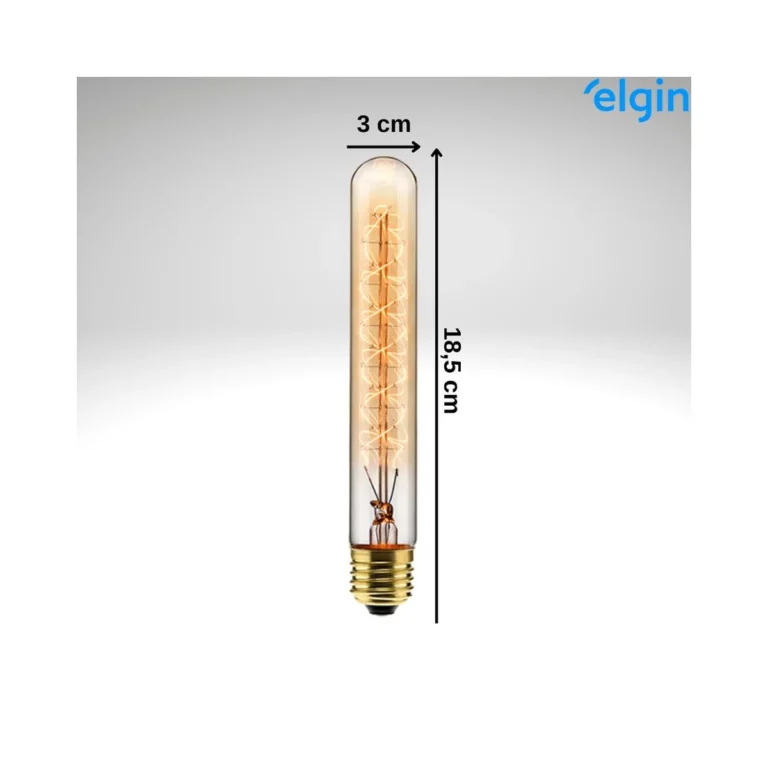 Lâmpada Fil Carb T30 40W 127V 2000K Yo