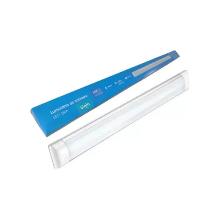 Luminária Slim 36W 120 cm 6500K Elgin
