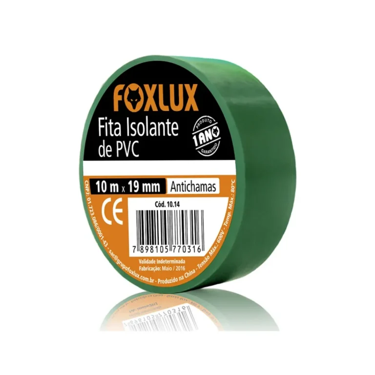Fita Isolante 19Mmx10M Verde
