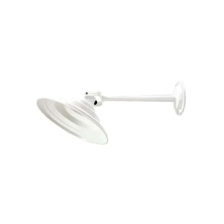Lum. Arandela Aberta P/Lamp. Hmi 60W E27 Prato Alum. Garfo A