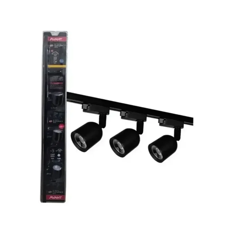 Kit - Trilho - Elegance - T1 - Pr - 3000K - 3X 7W