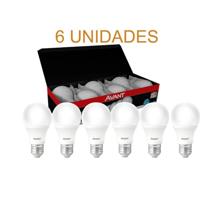 Pack com 6 Lâmpadas 9W