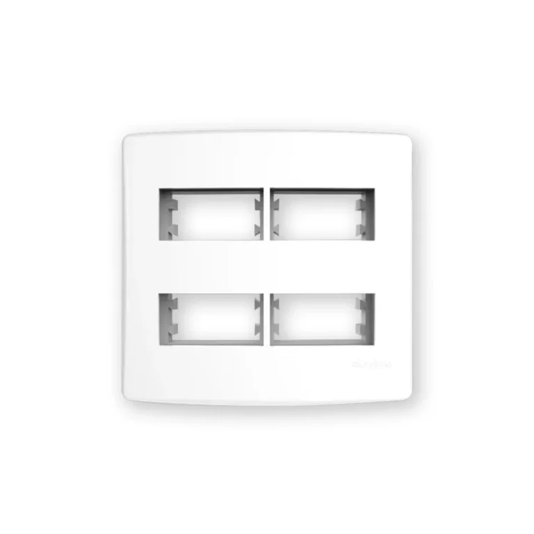 Placa 4x4 4 Mod Dist Blanc+