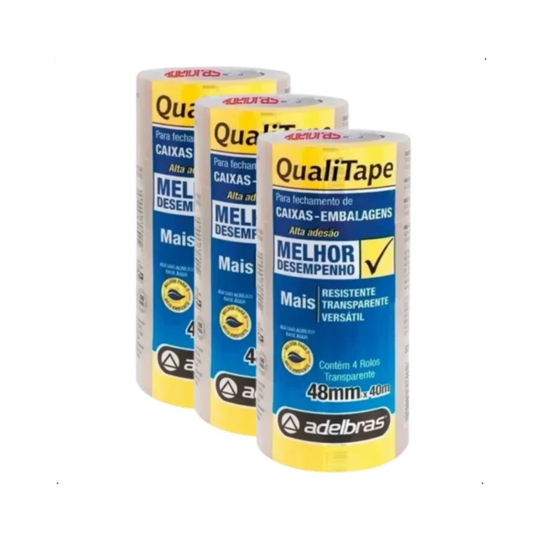Fita Adesiva Transp 48Mmx40 M Qualitape