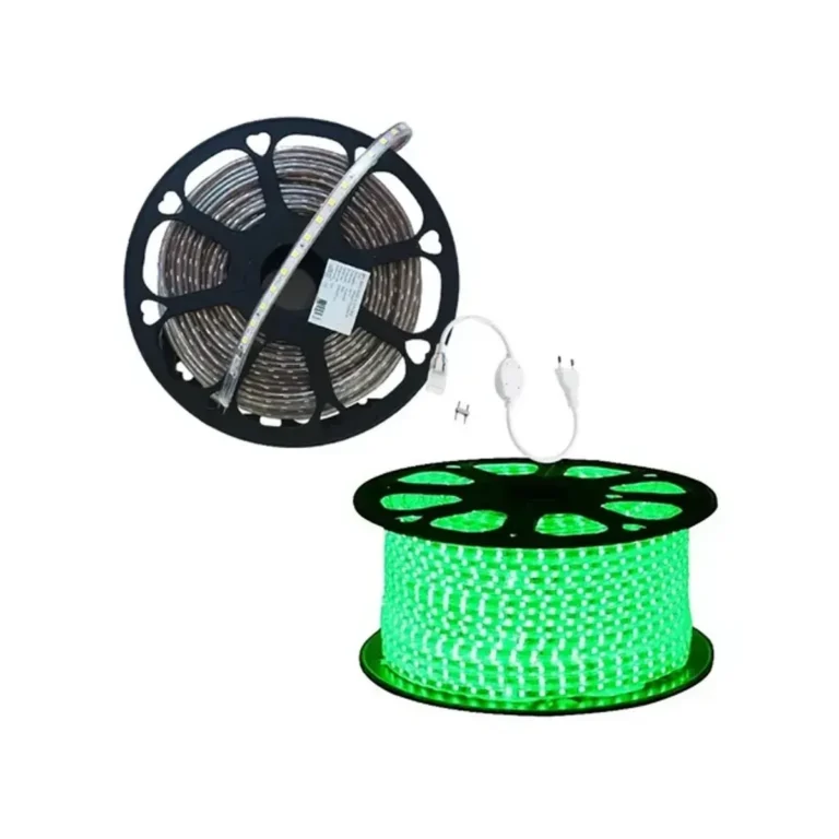 Fita LED 5050 110V 14.4W Verde IP65 por Metro Gaya