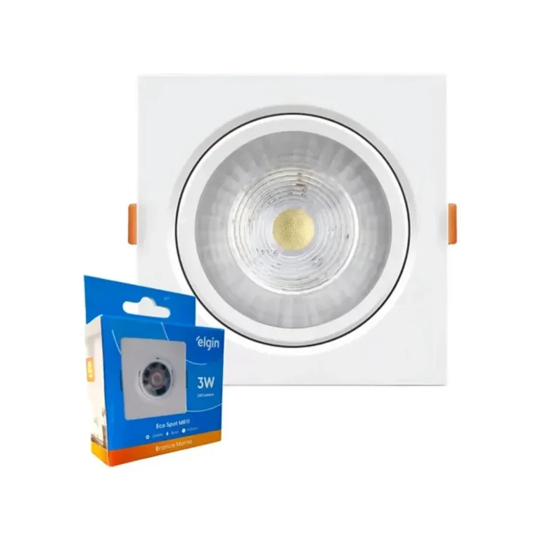 Lum. LED Ecospot Mr11 3W 3000K Quad