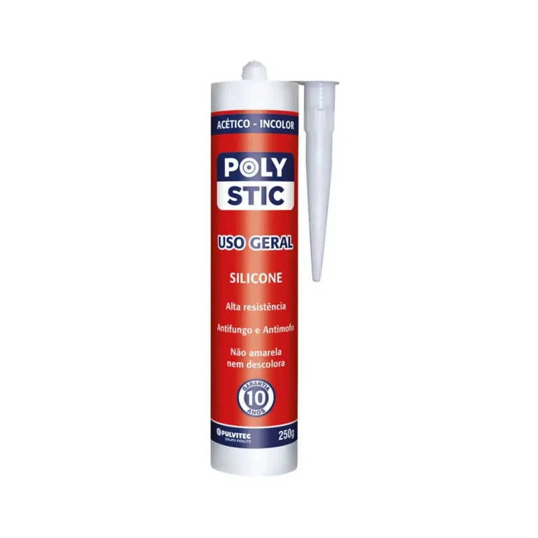 Silicone Acet Incolor Ug 250Gr Polystic