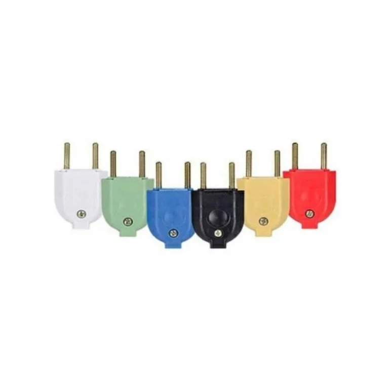 Plugue Macho 2P 10A/250V 6 Cores