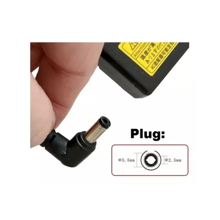 Fonte de Notebook/TV 19V, 3.42A Plug Amarelo MXT
