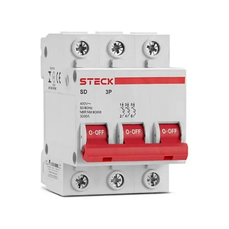 Disjuntor Serie Sd3 125A 3P Curva C 10Ka Steck