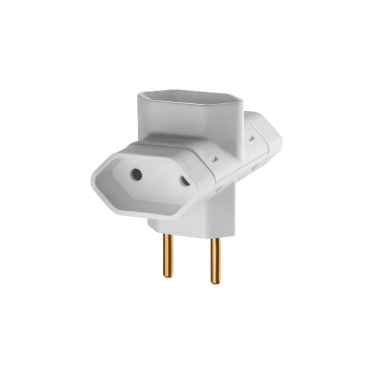 Plugue T 2P 10A 250V~ Br