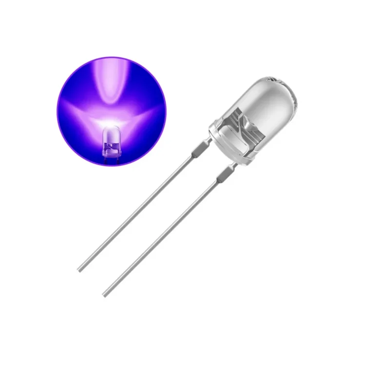 LED Alto Brilho 5 mm Roxo 2000 Mcd